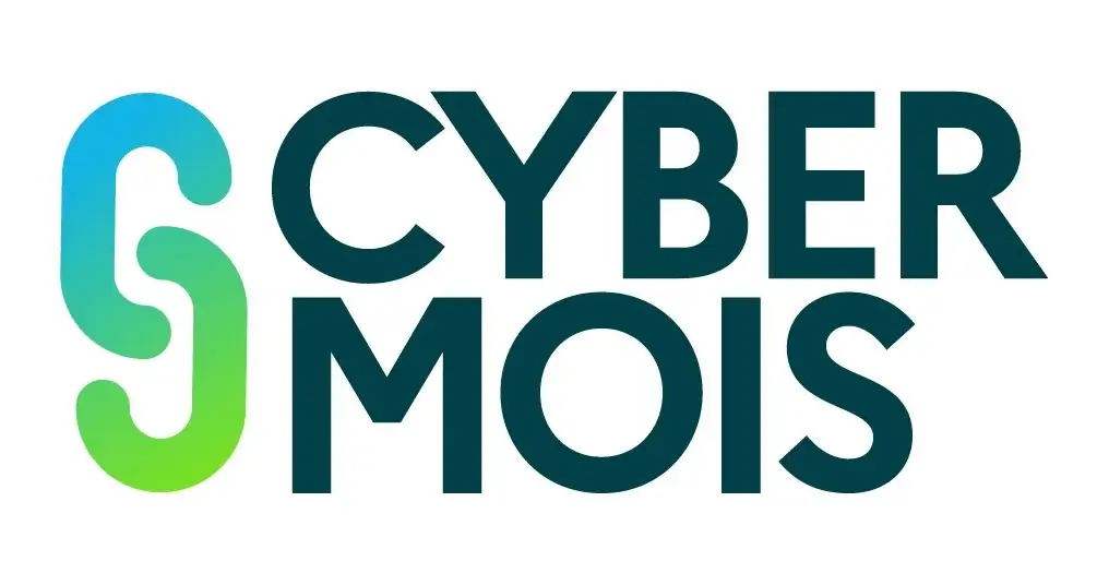Logo du Cybermois, mois de la cybersécurité coordonné en France par Cybermalveillance.gouv.fr
